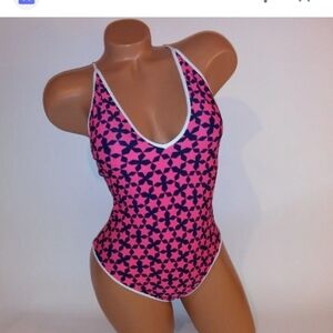 AERIE cheeky Swimsuit with star print
